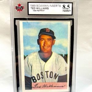 1989 TED WILLIAMS GRADED ⚾️ card